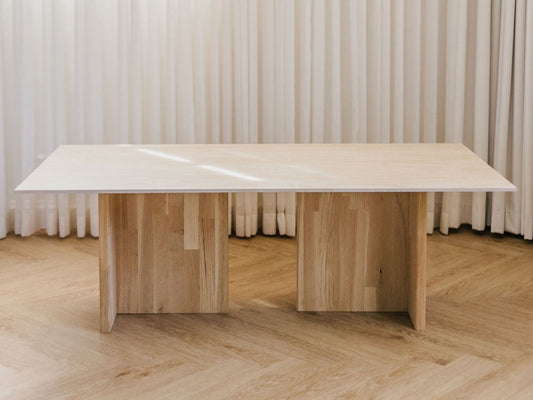 Venus sofabord / Travertin